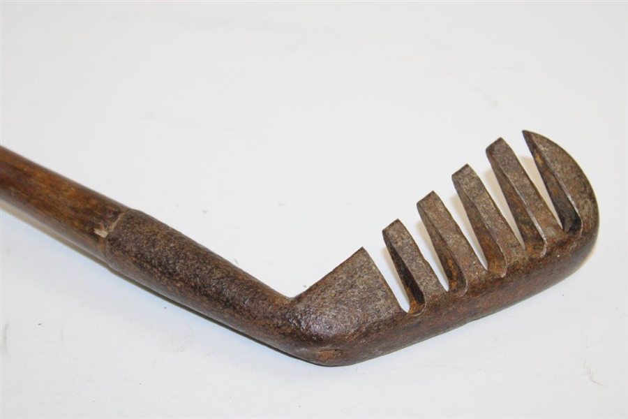 Reproduction Rake Iron With St. Andrews Shaft Stamp