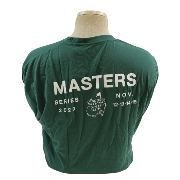 2020 Masters Tournament Unworn Green Long Sleeve Shirt - Size L