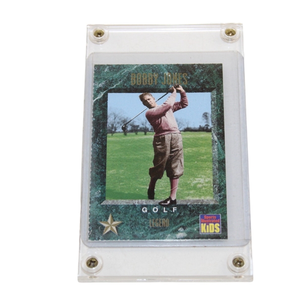 Bobby Jones Golf Legend Sports Illustrated Kids Golf Card