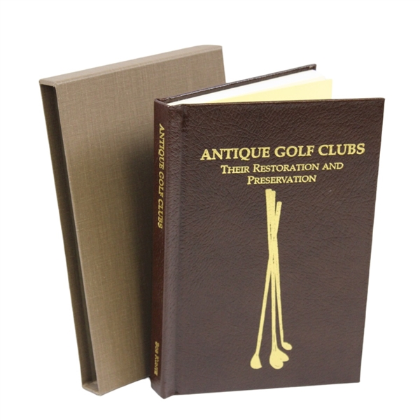 'Antique Golf Clubs, Their Restoration & Preservation' Signed by Authors JSA ALOA