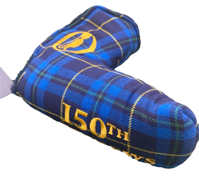 2022 The OPEN Championship at St. Andrews Tartan Putter Headcover - 150th