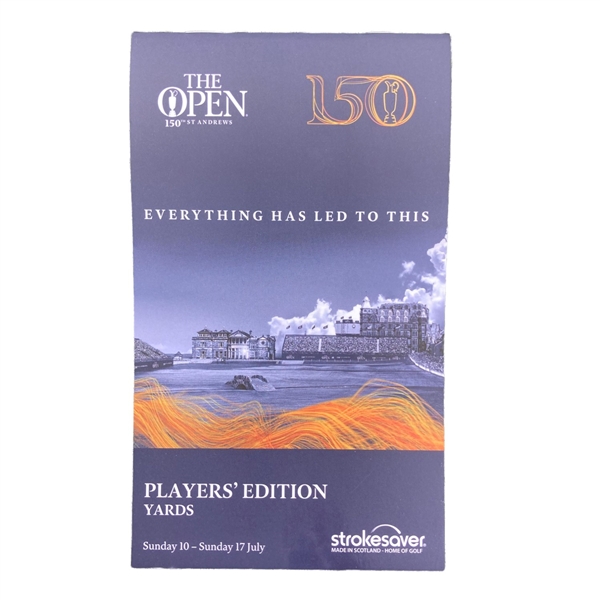 2022 The OPEN Championship at St. Andrews Players Edition Yardage Book - 150th