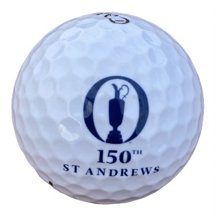Henrik Stenson Signed 2022 150th Open Championship at St. Andrews Logo Titleist Golf Ball
