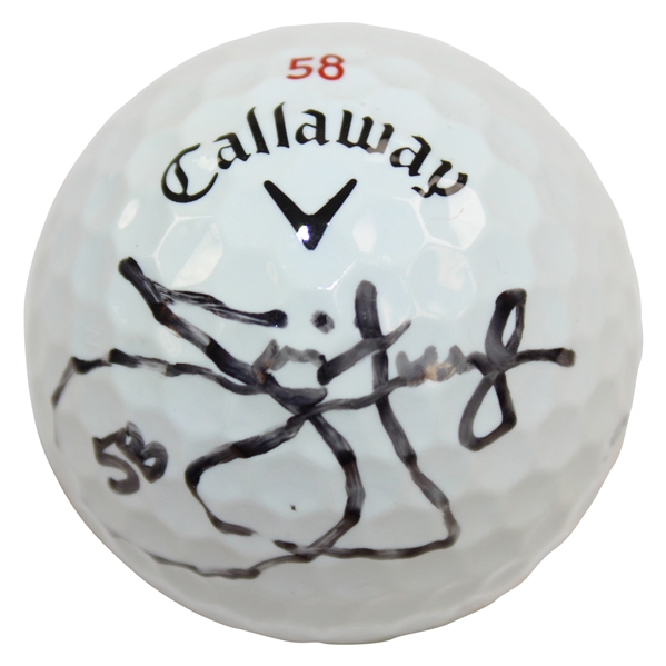 Jim Furyk Signed Callaway '58' Logo Golf Ball JSA #DD50849