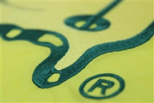 Tiger Woods Signed 1997 Masters Embroidered Flag JSA #X77587