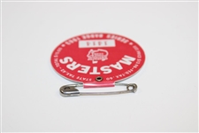 1963 Masters Tournament SERIES Badge #1414 - Jack Nicklaus Winner