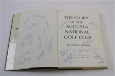 Multi-Signed 1976 'The Story of Augusta National' Book - Kathryn Murphy JSA ALOA