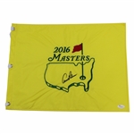 Arnold Palmer Signed 2016 Masters Tournament Embroidered Flag - Last Masters JSA #Z20126