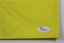 Arnold Palmer Signed 2016 Masters Tournament Embroidered Flag - Last Masters JSA #Z20126