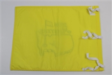 Arnold Palmer Signed 2016 Masters Tournament Embroidered Flag - Last Masters JSA #Z20126