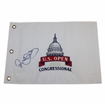 Rory McIlroy Signed 2011 US Open at Congressional Embroidered White Flag JSA ALOA