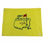 Bob Goalby Signed 2007 Masters Tournament Embroidered Flag with "68" JSA #EE84777