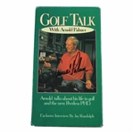 Arnold Palmer Signed Golf Talk with Arnold Palmer VHS Interview by Jay Randolph JSA ALOA