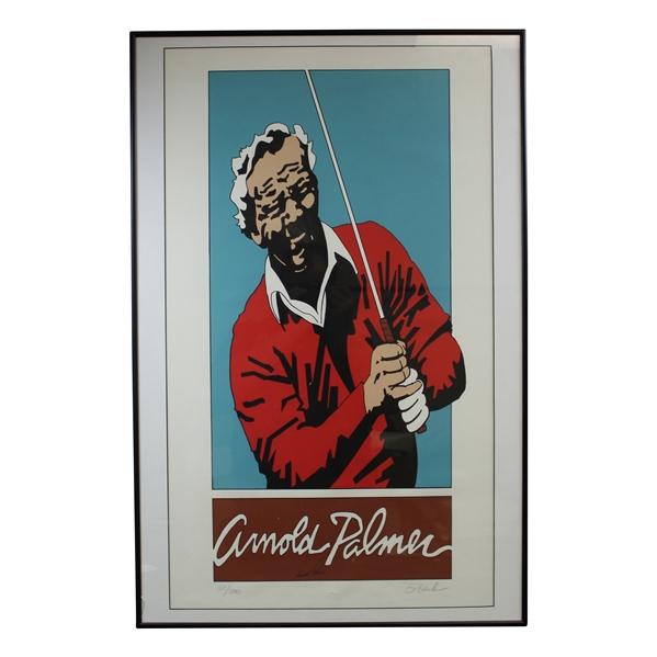 Arnold Palmer Signed Ltd Ed 160/500 Framed Print - Framed JSA ALOA