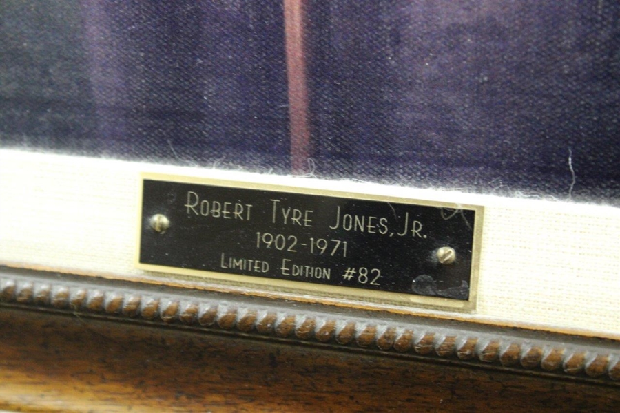 Robert 'Bobby' Tyre Jones, Jr. Ltd Ed Serigraph #82 - Framed