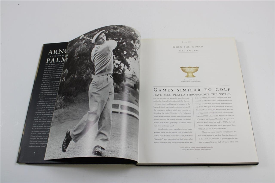 Arnold Palmer Signed 'A Personal Journey' Book JSA ALOA