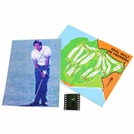 Seve Ballesteros Tied Up With Rope Photo with Negative & Scorecard - John Andrisani Collection