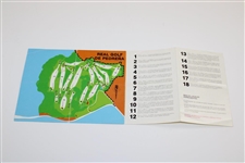 Seve Ballesteros 'Tied Up With Rope' Photo with Negative & Scorecard - John Andrisani Collection