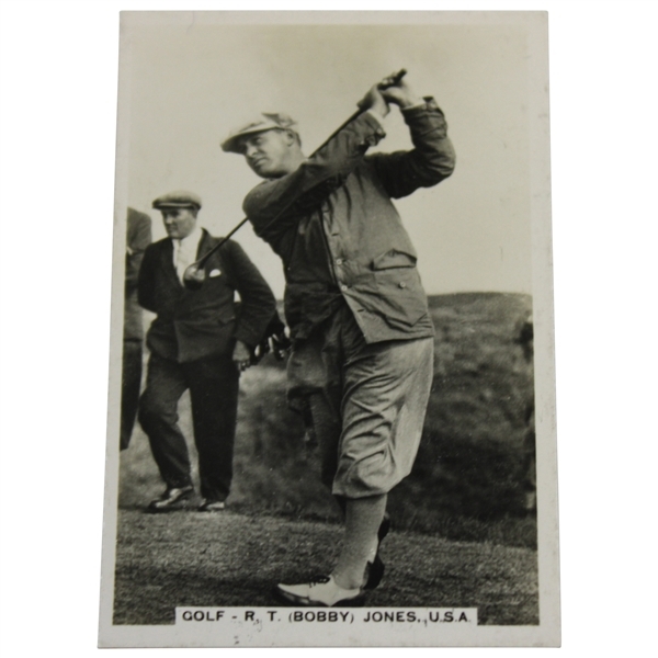 1935 Bobby Jones J.A. Pattreiouex Sporting Events & Stars Golf Card No. 19