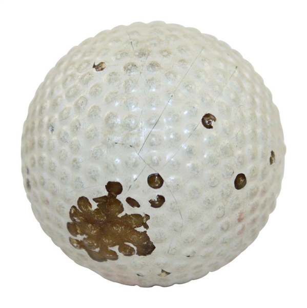 Vintage Spalding Red Dot Pat. April 11, 99 Bramble Golf Ball