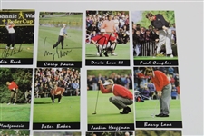 Players of the 1993 Ryder Cup Card Set - 15 Signed JSA ALOA