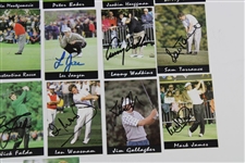 Players of the 1993 Ryder Cup Card Set - 15 Signed JSA ALOA