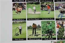 Players of the 1993 Ryder Cup Card Set - 15 Signed JSA ALOA