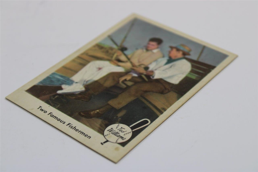 Ted Williams & Sam Snead 'Two Famous Fisherman' Card #67