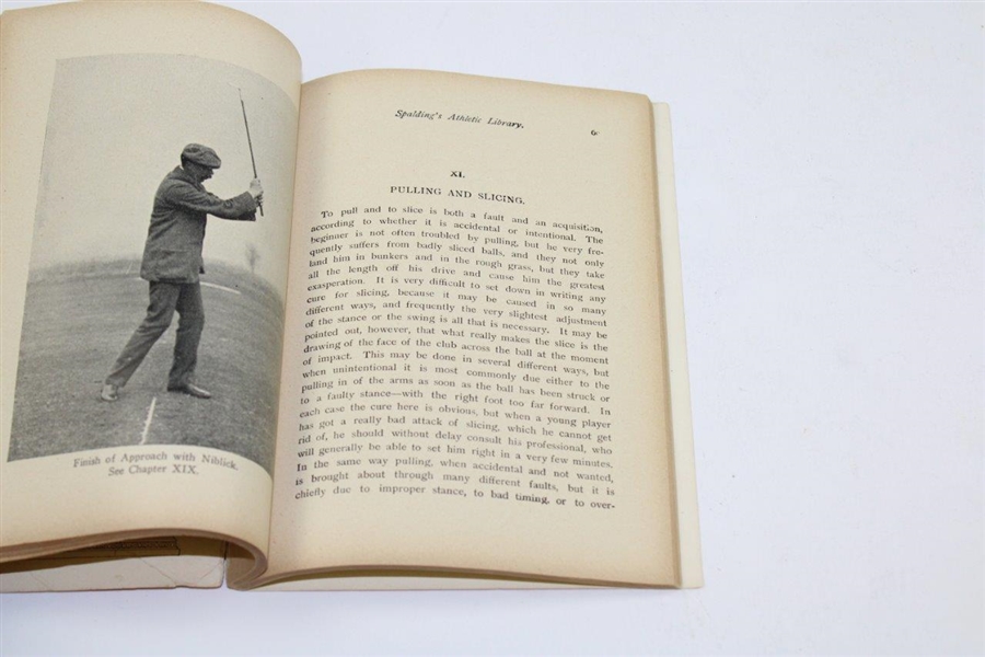 Spalding's 'How to Play Golf' Red Cover Book No. 4R by James Braid & Harry Vardon