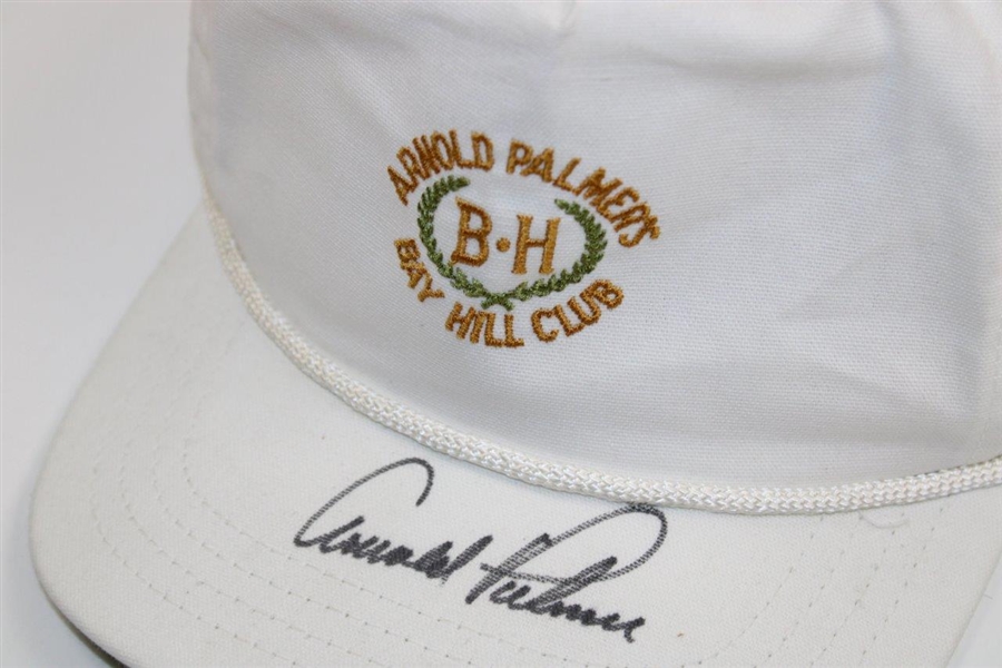 Arnold Palmer Signed Arnold Palmer's Bay Hill Club Hat JSA ALOA
