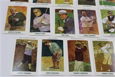 Complete Ltd Ed Set of Mueller'S Golf'S Greatest Golf Cards in Original Box