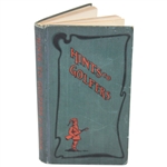 Hints To Golfers By Niblick 5th Edition 1903