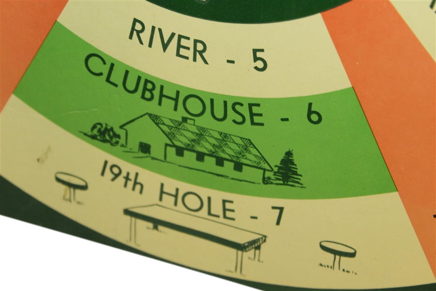 'Round O Golf' Vintage Dart Board Game