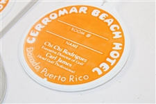 Chi-Chi Rodriguez's Personal Group of Four (3) Bag Tags - Mauna Lani, Cerromar Beach (x2), & Dorado