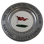 The Los Angeles Country Club L.A.C.C. Sartori Invitational Pewter Plate