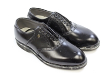Chi-Chi Rodriguez's Personal FootJoy Classics Black Unused Golf Shoes