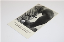 Arnold Palmer Signed Bay Hill Club Postcard JSA ALOA