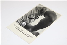 Arnold Palmer Signed Bay Hill Club Postcard JSA ALOA