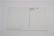 Arnold Palmer Signed Bay Hill Club Postcard JSA ALOA