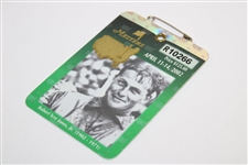 2002 Masters Tournament SERIES Badge #R10266 - Tiger Woods Winner