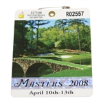 2008 Masters Tournament SERIES Badge #R02557 - Trevor Immelman Winner