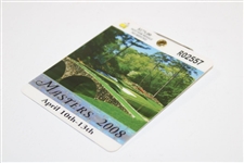 2008 Masters Tournament SERIES Badge #R02557 - Trevor Immelman Winner