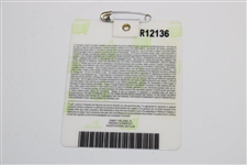 2007 Masters Tournament SERIES Badge #R12136 - Zach Johnson Winner