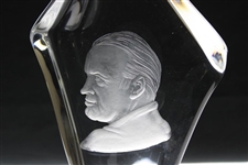 1973 Bob Hope Classic Glass Pro-Am Winner's Trophy From Arnold Palmer's Final Win