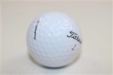 Jack Nicklaus Signed Masters Logo Golf Ball JSA ALOA