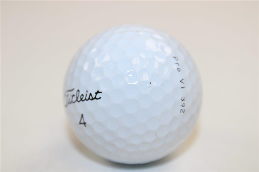 Arnold Palmer Signed Cherry Hills (1960 U.S. Open Win) Logo Golf Ball JSA ALOA