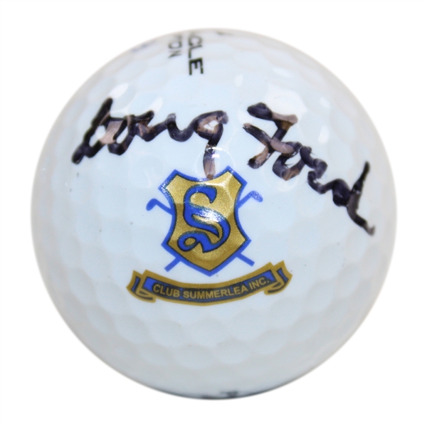 Doug Ford Signed Club Summerlea Inc. Logo Golf Ball - '53 Labatt Open Site JSA ALOA
