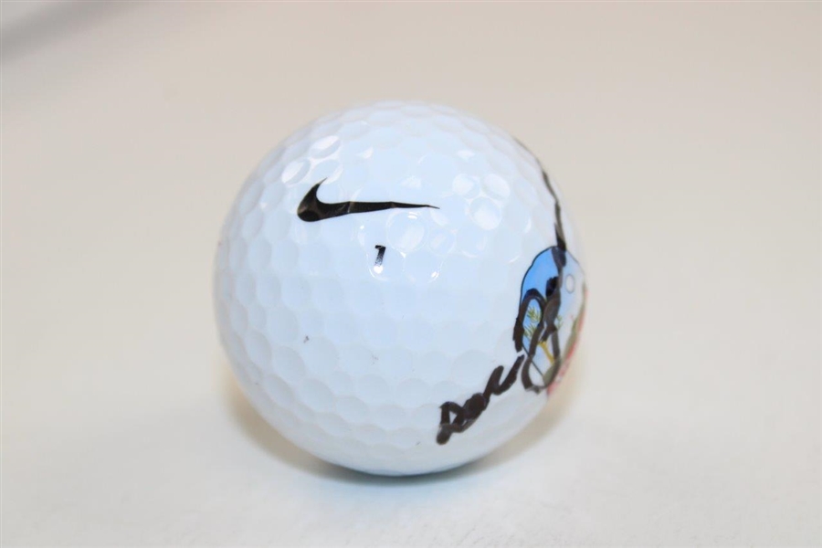 Don January Signed Apple Valley Country Club Logo Golf Ball JSA ALOA