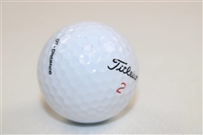 Doug Ford Signed Masters Logo Golf Ball JSA ALOA