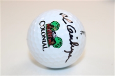 Al Geiberger Signed Colonial Logo Golf Ball JSA ALOA